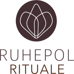 logo ruhepol rituale dark
